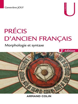 cover image of Précis d'ancien français--3e éd.